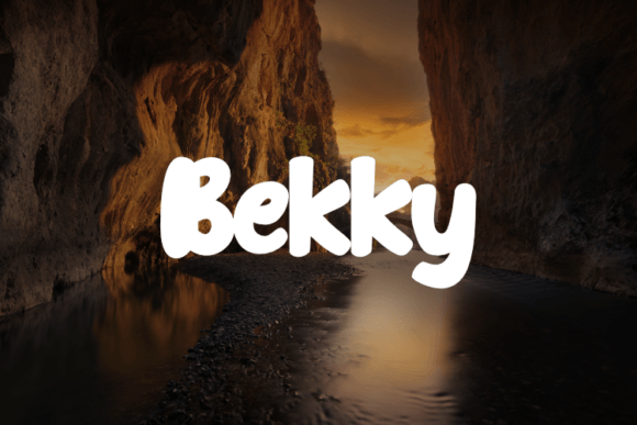 Bekky: The Versatile Display Typeface for Modern Web Design
