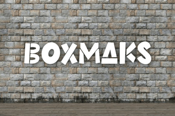 Boxmaks: The Premium Display Typeface for Scroll-Stopping Campaigns