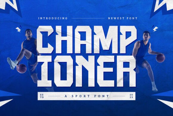 Championer: A Bold Display Typeface for Modern Editorial Design
