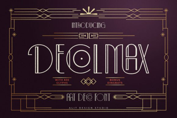 Decolmax: The Art Deco Typeface That Elevates Campaign Design