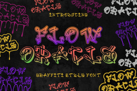 Flow Oracle: The Bold Display Typeface for Modern Web Design