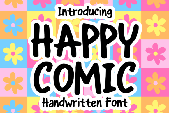 Happy Comic: The Handwritten Font That Transforms Small Business Branding