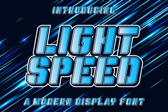 Light Speed Typeface: The Dynamic Choice for Bold Branding