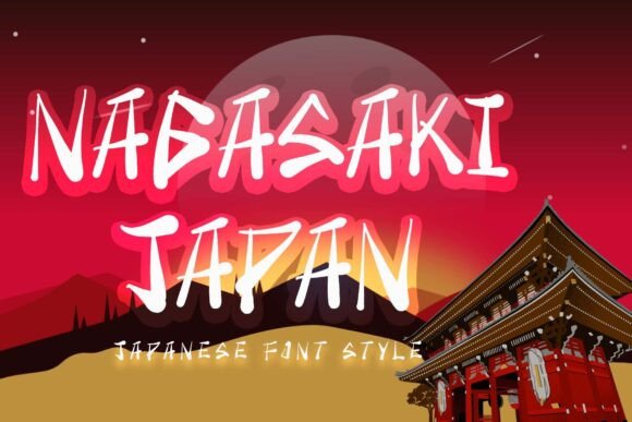 Nagasaki Japan: A Premium Display Typeface for Modern Web Design