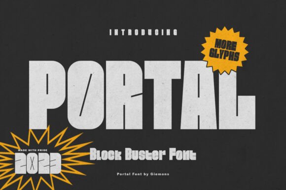 Portal Block: The Bold Display Typeface for Campaigns That Demand Attention