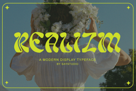 Realizm: A Modern Display Typeface to Elevate Your Brand Identity