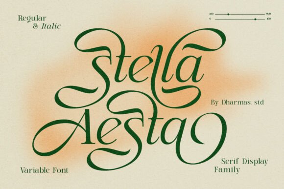 Stella Aesta: The Elegant Serif Font for Boutique Branding