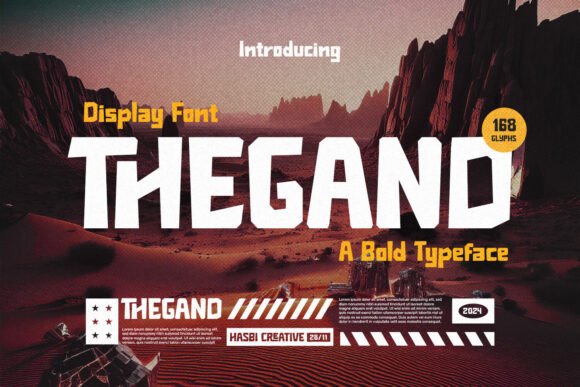 Thegand: The Bold Typeface That Elevates Small Business Branding