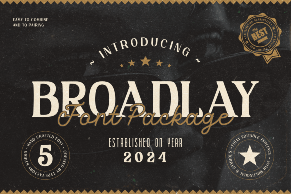 Upgrade Your Brand Identity with the Broadlay Typeface